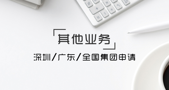 深圳、廣東、全國集團申請